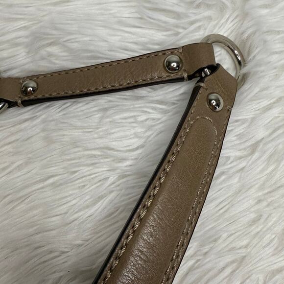 Coach Brown Silver Shoulder Replacement Strap - Picture 5 of 6